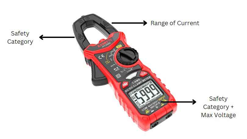using clamp meter for safe measurment