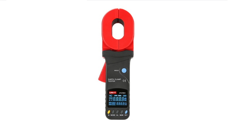 using clamp meter, measuring ground resistance clamp