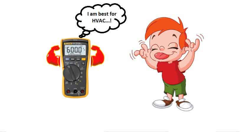 HVAC, clamp meter or multimeter